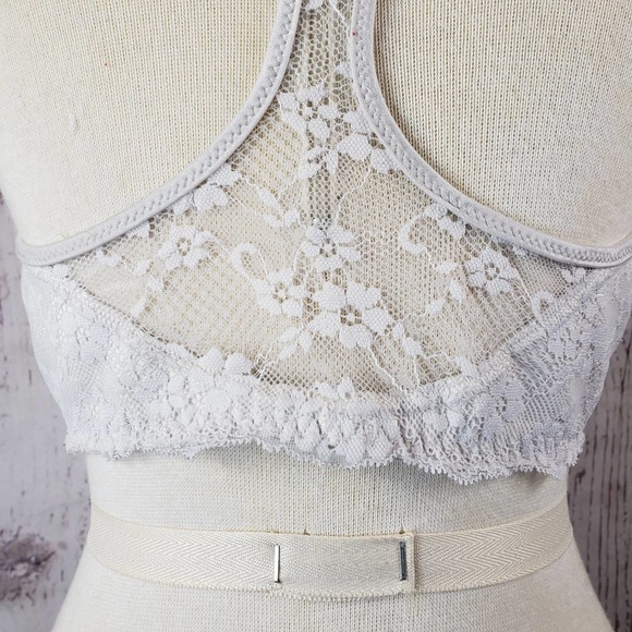 Maidenform Racerback Padded Bra Womens Size 38D Front Closure White - Picture 7 of 10